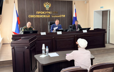 в прокуратуре Смоленской области состоялся личный прием участников специальной военной операции и членов их семей - фото - 2
